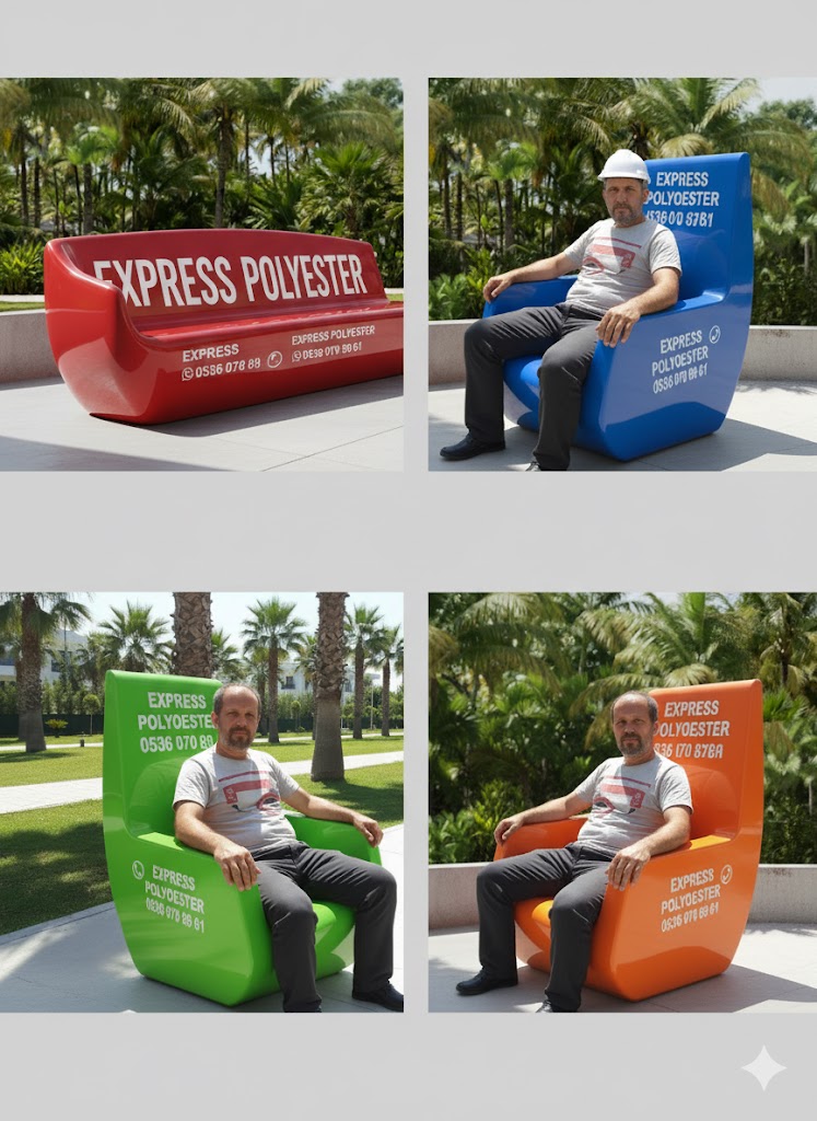 Express Fiberglass Polyester Park Ürünleri ve Tasarımları